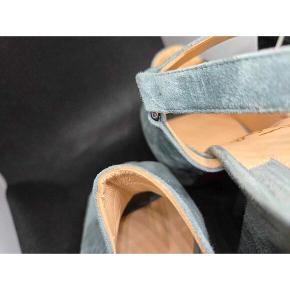 Christian Louboutin Tamila 140 MM Sandal/Clog Grey Suede 36.5 - Picture 5 of 14